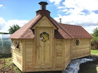 9,2 m&sup2; Gill mit Sauna Erweiterung