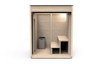 2x2 m Sauna