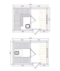 Sauna-Bus 3,5m