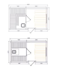 Sauna-Bus 4m